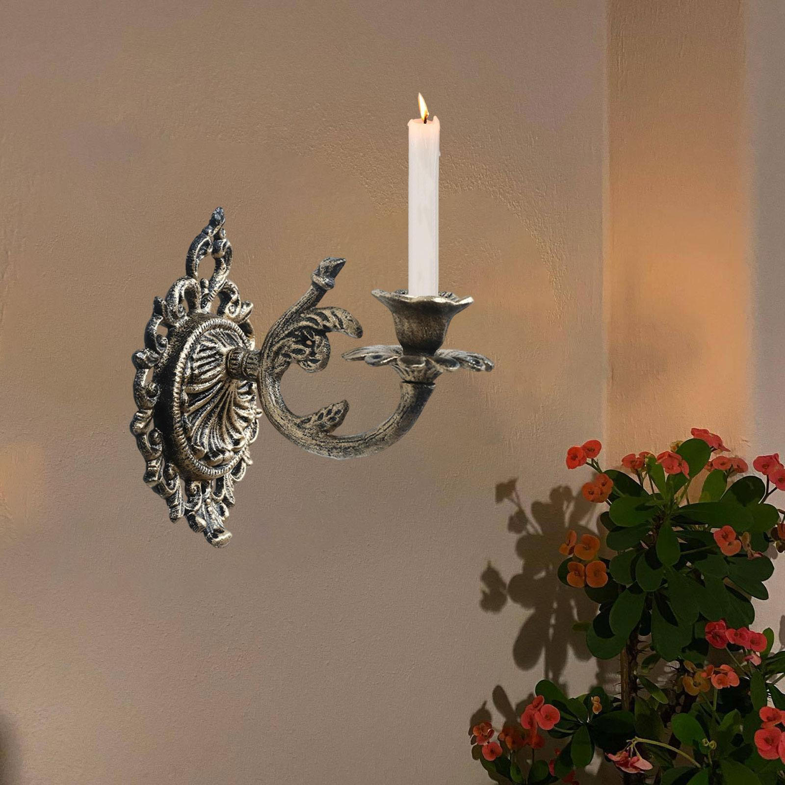 Tealight Holder Minimalist Iron Candle Geometric Ornament Sculpture Centerpiece Decoration Black Gold