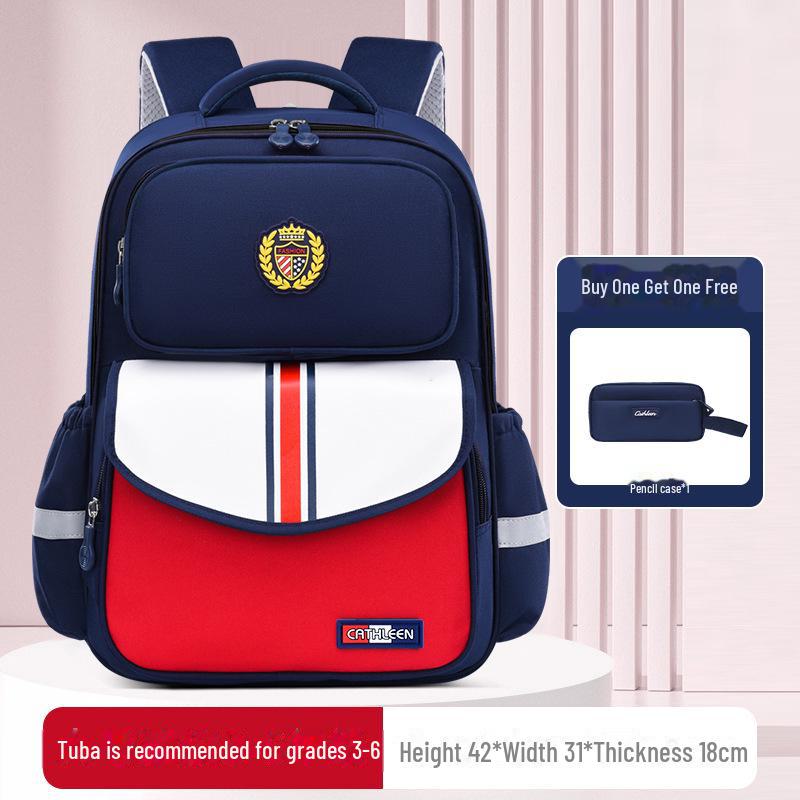 Girls' Lightweight Waterproof Backpack for Elementary School (Grades 1-6) - Durable Oxford Cloth