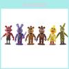 Fesselnde 6-teilige Fnaf Five Nights At Freddy's Actionfiguren für begeisterte Fans
