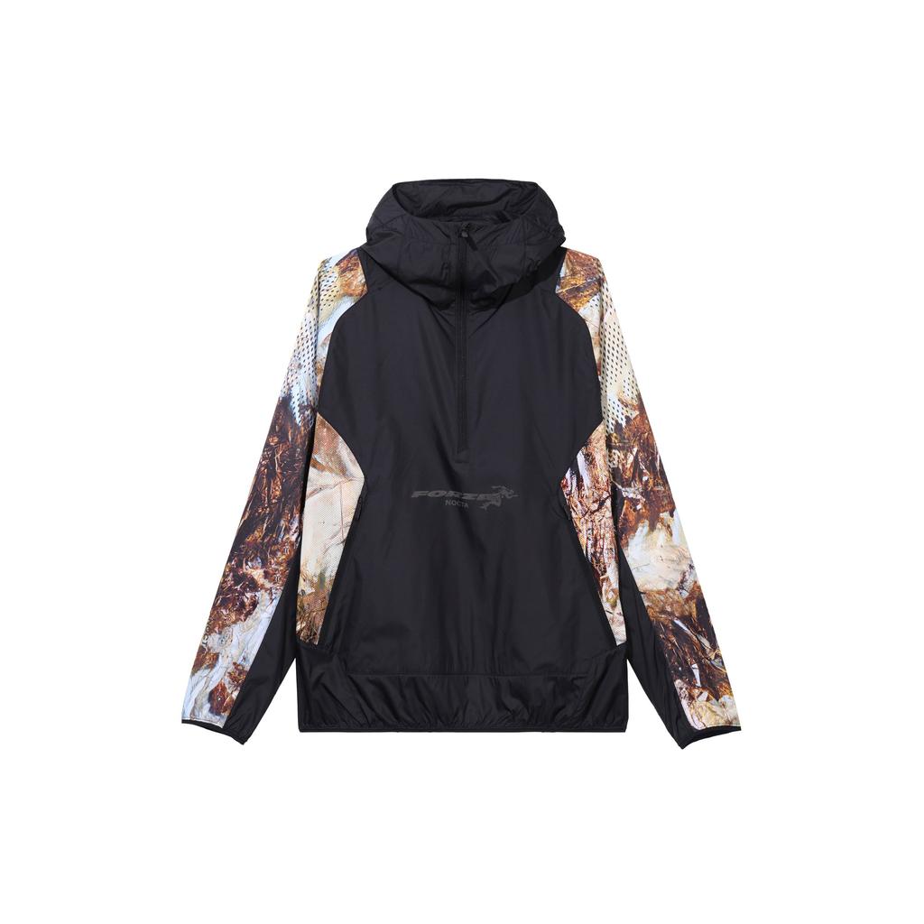 Nike X Nocta Hettegenser Casual Sport Langermet Treningsskjorte Unisex Topper Svart Barokkbrun FJ3010-010