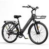 Electric Bicycle Ebycco V1 500W Motor Urban Commuter Electric Bike 36V 15.6Ah 28" Tire Top Speed 25km/h Dual Disc Brakes Max Load 150Kg