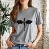 Fourth Wing T Shirt Girl Grunge Pop Culture Comfortable Colorful T Shirt Gothic Anime Punk 80s Digital Hip Hop