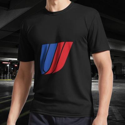 United Airlines (1974) Logo Active T-S- 1900s Active T-Shirt Mens Womens Tees Top Funny Size S To 5XL