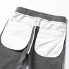 New Summer Thin Ice Quick Drying Straight Tube Loose Fitting Casual High Waisted Lace Up Pocket Men's Sports Pants