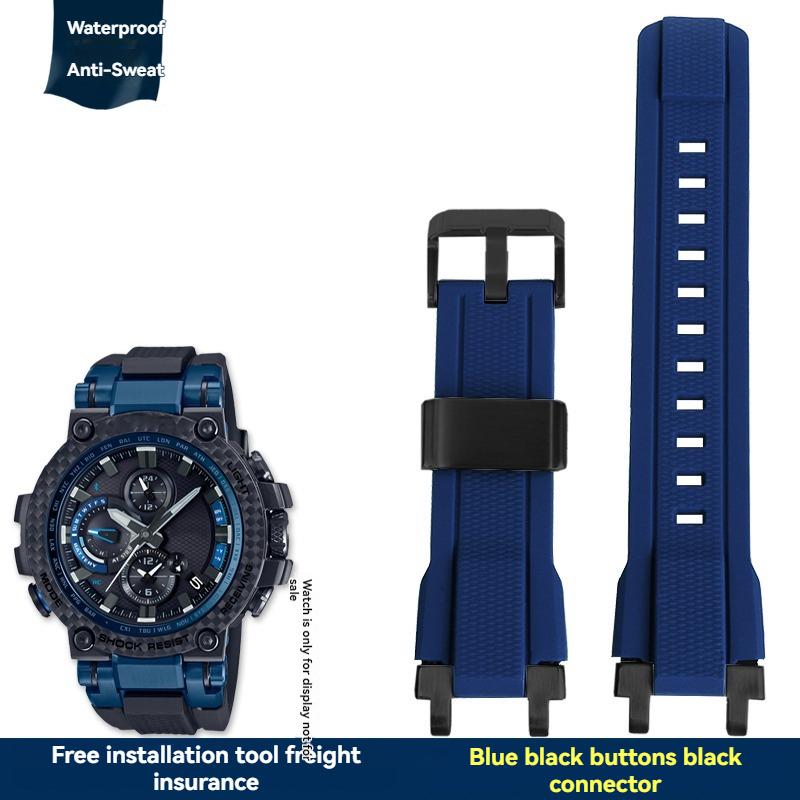 Stainless Steel Watch Band for G-Shock MTG-B1000 | mtg-b1000| Matte Metal Solid Bracelet | Men's Premium Replacement Strap