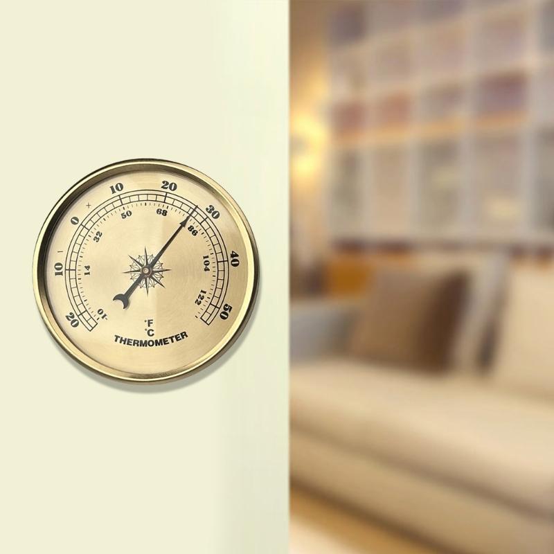 90mm Diameter Thermometer Gauge for Accurate Temperature Monitoring in Home and Lab Use