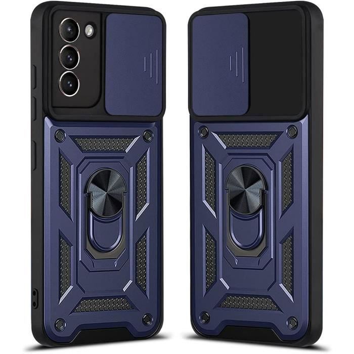 Coque de Protection - PROSHOP - Samsung S21 Plus - Antichoc - Anti-Rayure - Bleu Marine