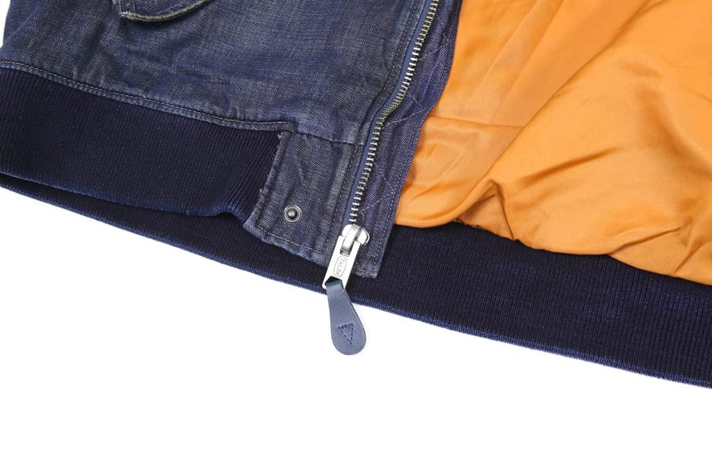 POLO RALPH LAUREN Denim Flight Size 0101978 Men's Jacket, M, Blue,