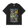 275 GSM Washed T-shirts 100% Cotton Saint Seiya V5 Dohko Shion Print Unisex Heavy Cotton T Shirt