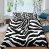 Zebra 3D Printed Bedding Set For Boys Girls, Animals Duvet Cover Sets Kids,Hidden Zipper,Bed Cover,With Pillowcase Quilt Cover