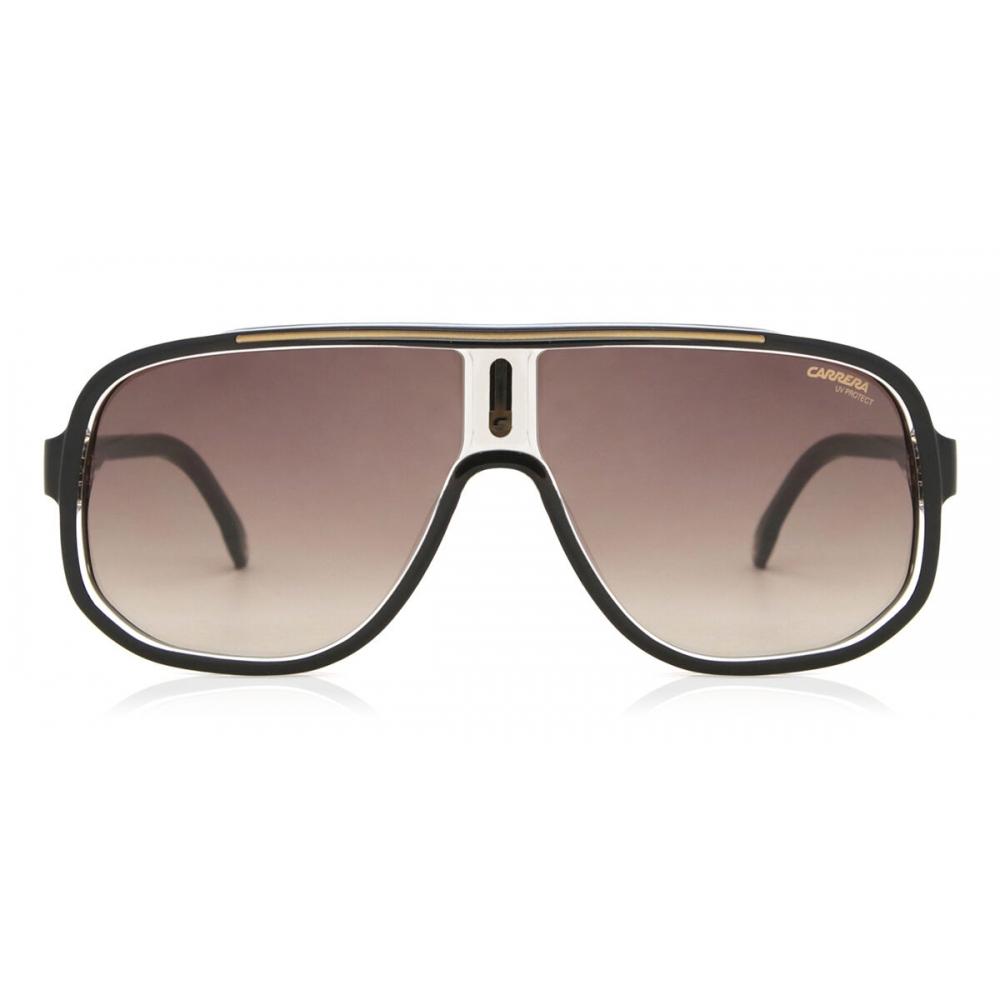 

Carrera 1058 S 2m2 Ha Men SunglaSSeS Black on Clear/63-11-135