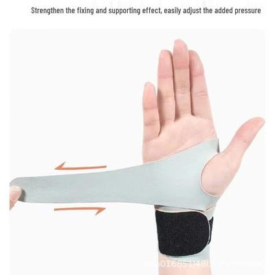 New Lightweight Composite Fabric Sports Wrist Brace for Men & Women: Ideal for Fitness, Tennis, Badminton & Joint Support