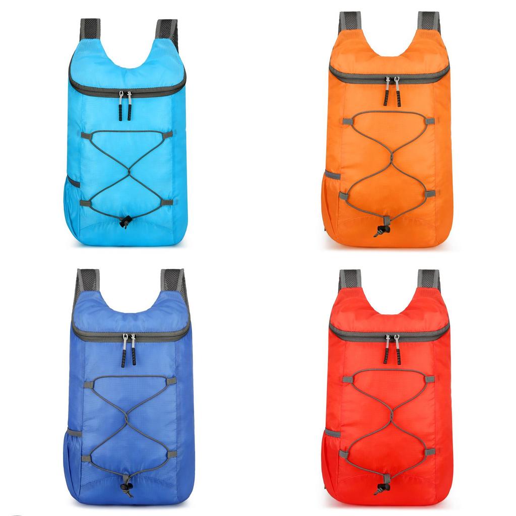 Lightweight Nylon Travel Backpack For Men And Women Foldable And Portable Ideal For Outdoor Activities