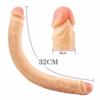 Obrovské dildo 21/43/56 cm Super realistické erotické hračky na měkký penis s dvojitou hlavou pro ženy Muži
