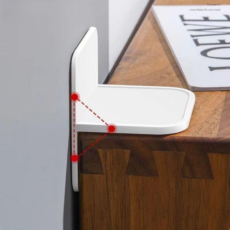 1PC cabinet holder, no punching, furniture anti-dumping device, wall cabinet, shoe cabinet, wardrobe, children's anti-dumping strong fixing