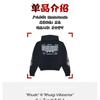 Rhude Vintage Letter Print Heavyweight Hoodie Men Women Loose Fit Streetwear Winter Long Sleeve Top
