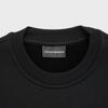 Emporio Armani FW24 Logo Letter Print Crew Neck Long Sleeve Sweatshirt Men Sweatshirt Black 6D1M95-1JTAZ-0999