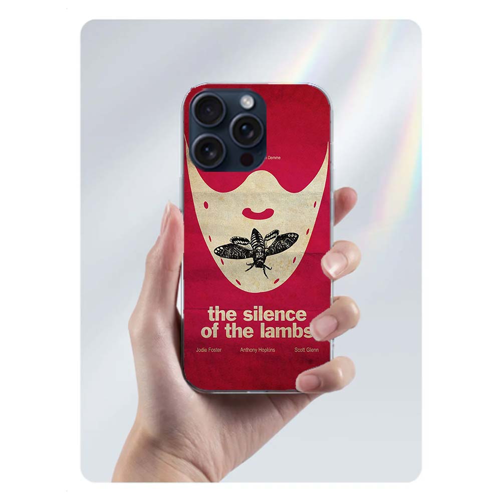 Hot Movie The Silence of the Lambs Clear Phone Case For Iphone 17 Air 16 Pro Max 15 Pro 14 Plus 17E 16E 11 13 12 Mini Cover Case
