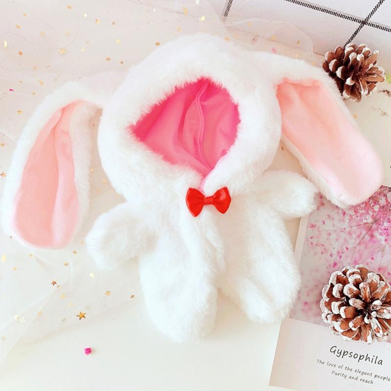8in Plush Dolls Plush Cloak/Bag for Girls Dollhouse Role for Play Game DIY Toy Accessory Party Supplies Great Christmas