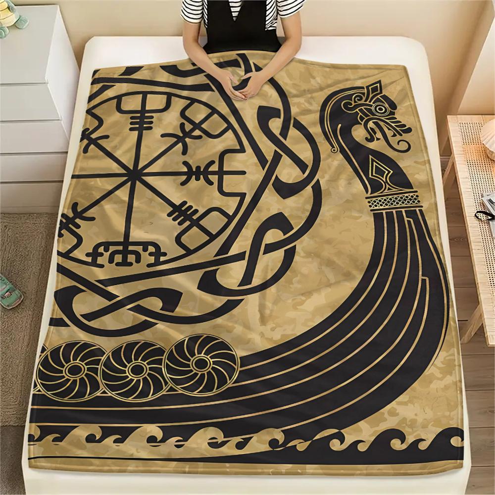 1PC The Walking Dead Print Flannel Blanket, High quality All Seasons, Home Decor, Warmth and Comfort, Perfect for Christmas Gifts