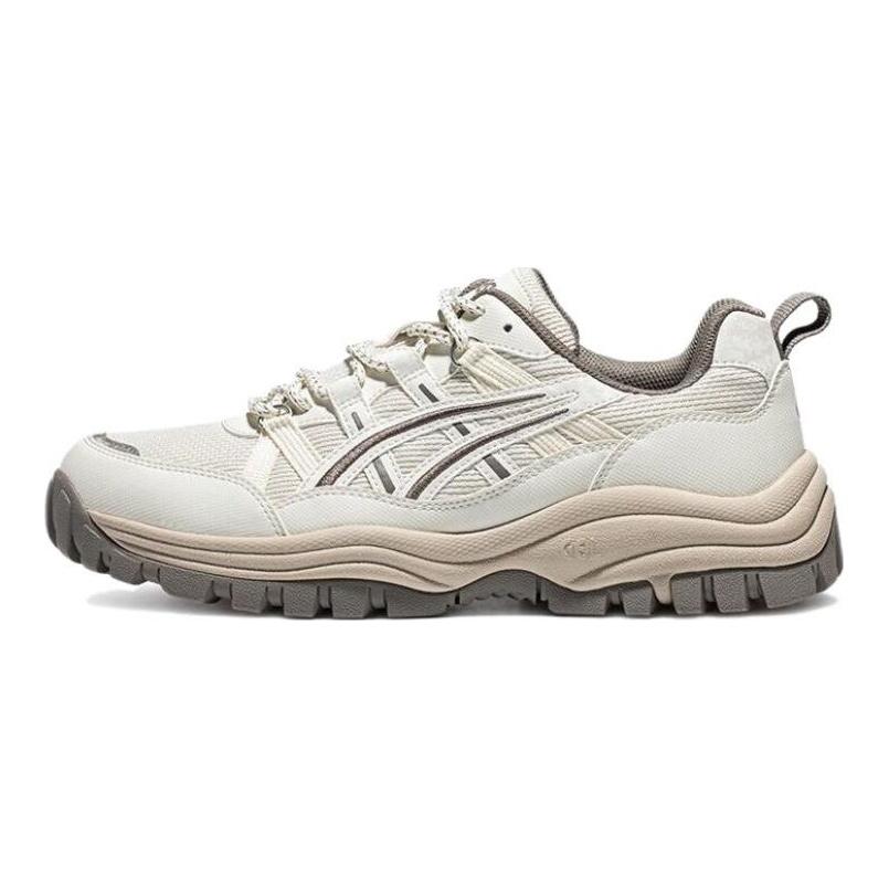 Asics Gel-Csl 01 Bequemes Vielseitiges Gewebe Synthetisches Leder Low-Top Lässig Urbanes Pendeln Laufschuhe Unisex Sneaker Off-White 1203A391-100