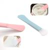 6 Pack Cosmetic Spatulas, Soft Silicone Spoon Scooper Extractor Tool for DIY Facial Mask Stick, Face Cream, Serum, Mud, Crafts, Makeup Applicator