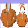 Unieke Anime Fire Force Heren Hooded Rits Sweatshirts Gezellige Pullover Cosplay Kostuum