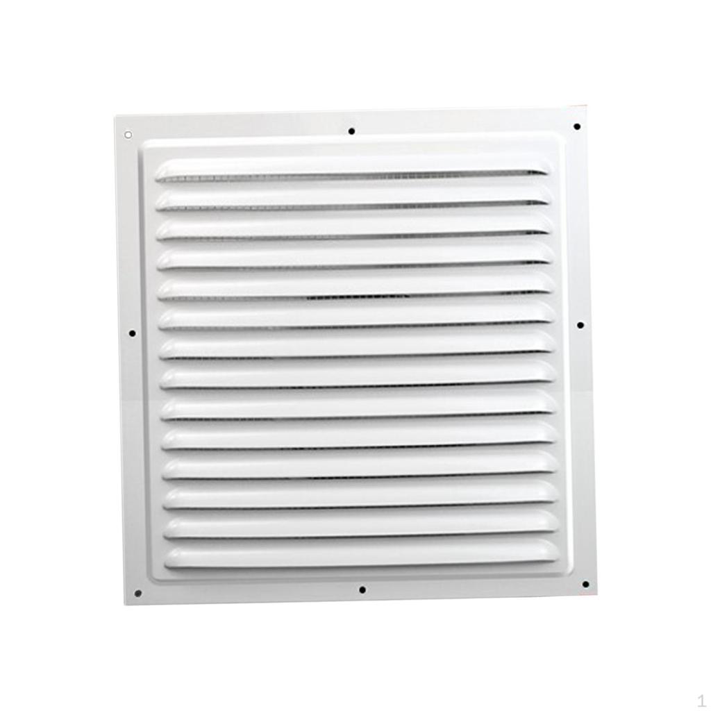Air Vent Cover Return Grill Aluminum Alloy Square Ventilation Grille for
