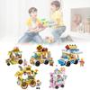 Building Block Dessert City Street View Model Kid Multi Shape Jigsaw Gift Puzzle