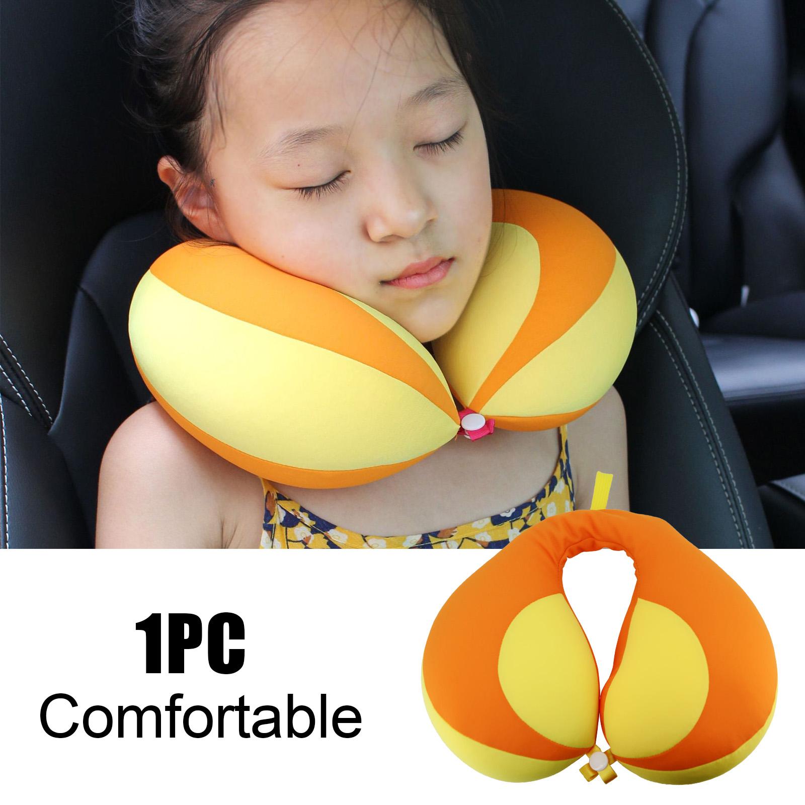 Oreiller De Voyage En U Pour Bébé - Coussin Soutien Tête Et Cou, Doux Et Confortable Pour Voiture, Poussette