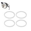 4PCS Water Distiller Sealing   Silicone Heat Resistance Water Distiller Gaskets Spare Parts for Replacement