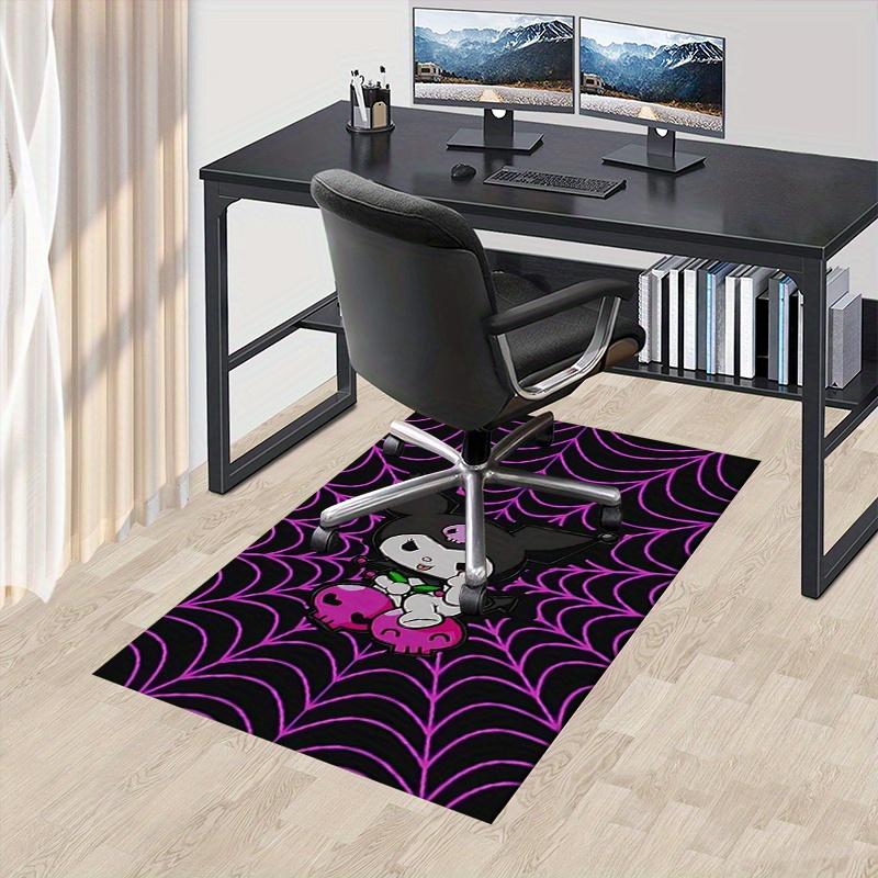 

Office Rug Kuromi, Devil Anti-Slip Rug, Machine Washable for Living Room, Bedroom, Office, Multiple Sizes, Bedroom Mat, Decorative Mat, Durable Mat, L 60cm by 90cm