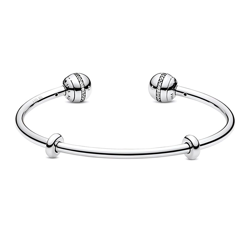 Pandora 925 Sterling Silver Bangles Women's 598615C01