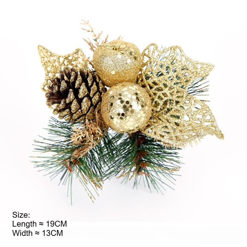Рождественские сосновые шишки сосновые иглы сухоцветы украшения рождественские елки ротанговые украшения украшения атмосфера принадлежности