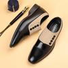 Men’s Slip-On Penny Loafer Business Casual Dress Shoes Comfortable Faux Leather Wedding Formal Tuxedo Shoes Work Pointed Toe Oxford Shoes for Men