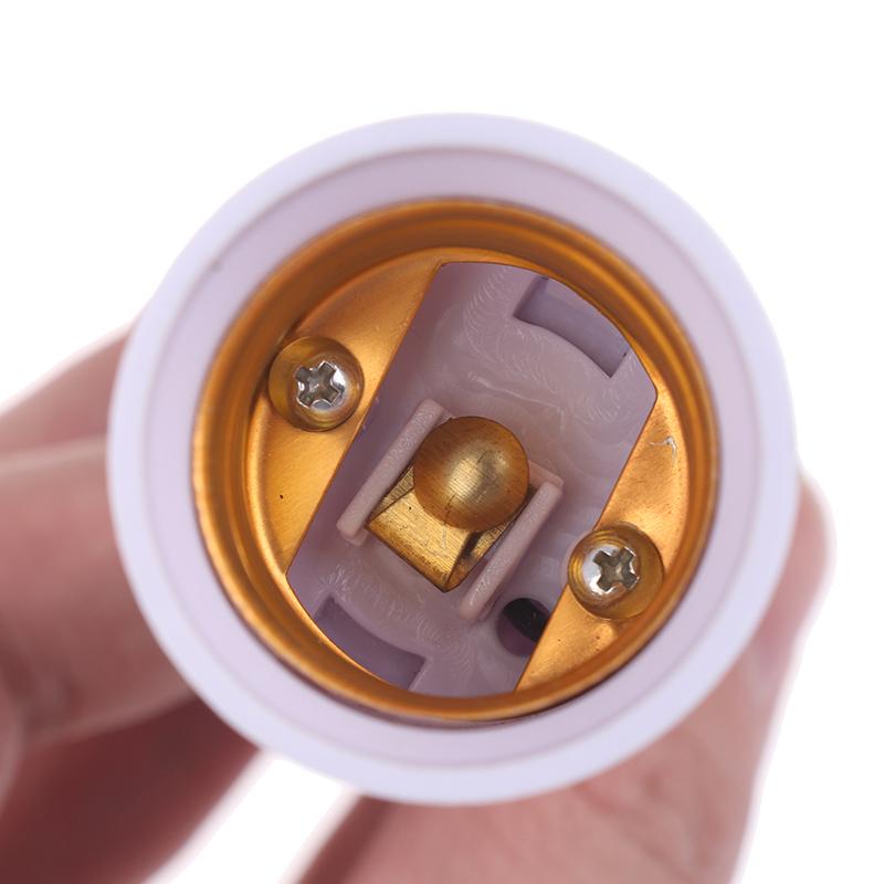 180 ° E27 To E27 LED Light Bulb Lamp Holder With Switch Flexible Extension Adapter Socket Extend Adapter Converter