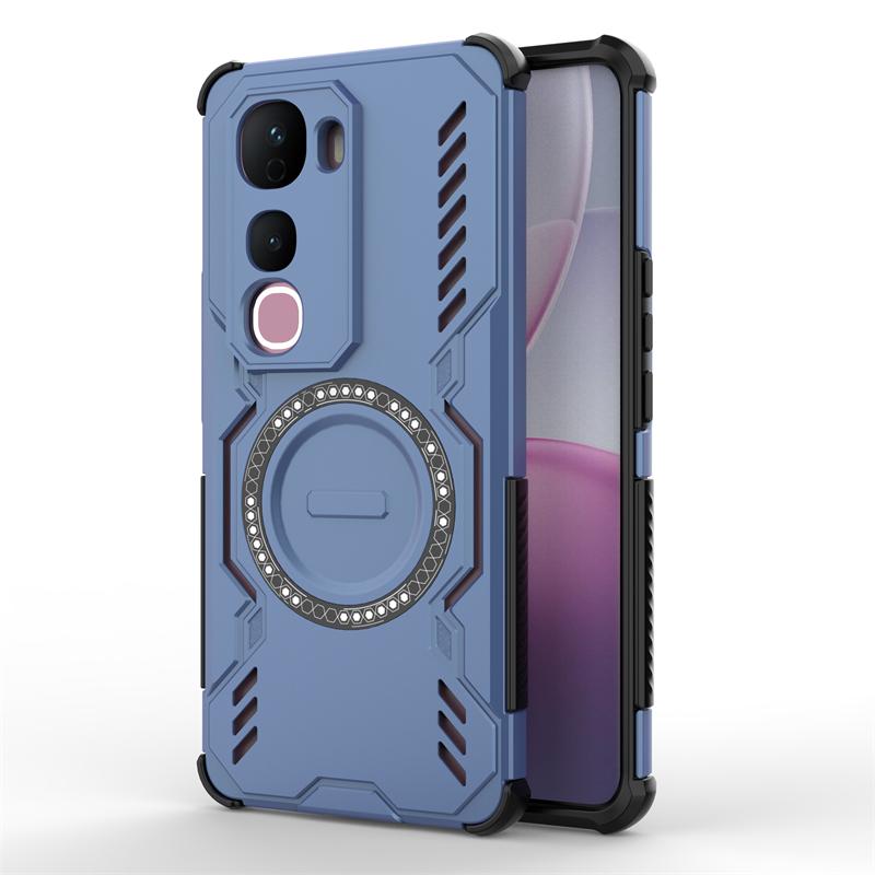 

Бронированный чехол для Vivo Y400 Pro Магнитная адсорбция Беспроводная зарядка Задняя крышка Чехол Vivo Y400 Pro для чехла Vivo Y400 Pro 6,77 дюйма vivo Y400 Pro