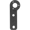 Heavy Duty Steel 7-Pin Trailer Socket Mount Bracket, Universal RV Tow Hitch Wire Connector Plate For Trailer Electrical Socket Installation