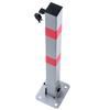 KADAX, Folding Parking Post, 65.5 Cm, Grey-red