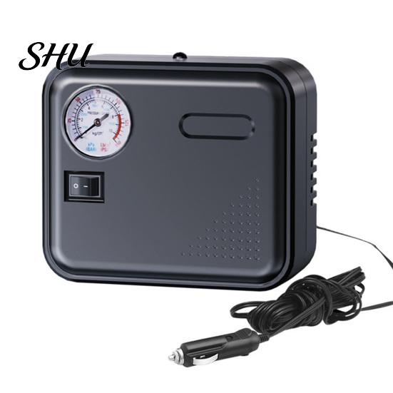 Easy-to-use Tire Pump For Cars 120W Portable Car Electric Air Mini Inflator Compact with Long Cord 12V Compressor Motorcycles Pressure Gauge Reliable
