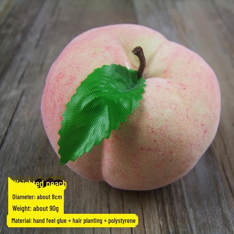 Plastic Foam Weighted Fruit & Vegetable Decorative Props