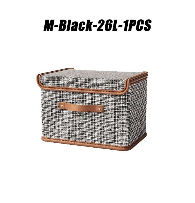 Non-Toxic Storage Box With Lid Large Capacity Collapsible Clothing Trousers Storage Box Moisture-Proof Dustproof Storage Box Home Supplies