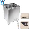 "Commercial Stainless Steel Sauna Heater with Digital Display and Stones”
