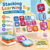 1 Set Smooth Edge Baby Finger Training Toy Fine Motor Training Sensory Hexahedron Toy  Floor Play