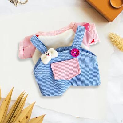 Plush Doll Clothes for 20cm DIY Accessories Dress Up Suit