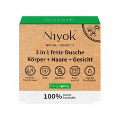 Nyok 3-in-1 Festes Reinigungsmittel Früher Frühling 80g