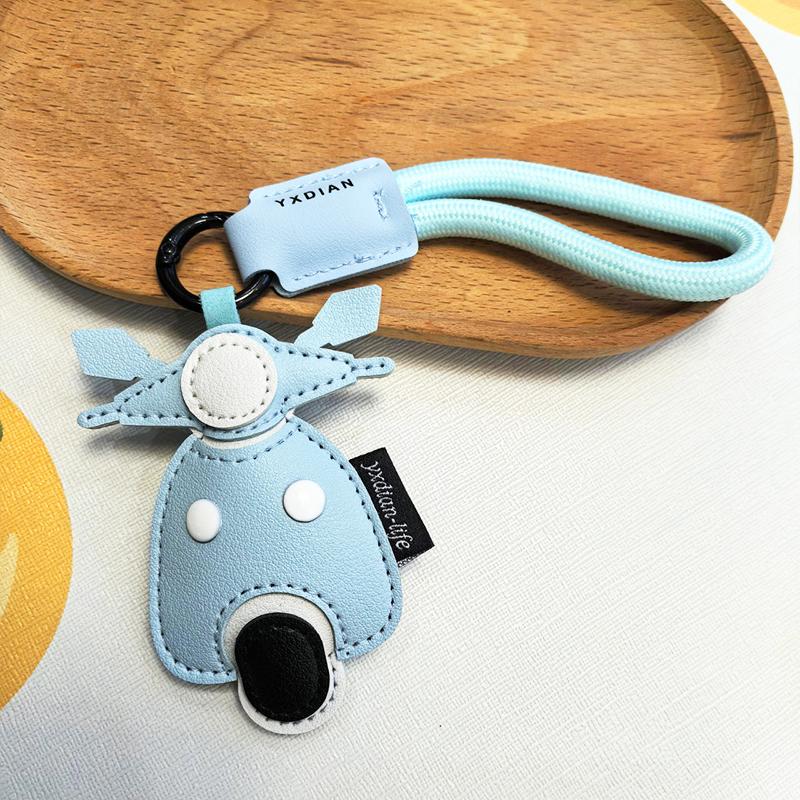 

1 шт. Брелоки Милые Подвески для Мобильного Телефона Подарок Дизайн Транспорта Забавный Мультяшный Узор Аксессуары для Сумки 3 Стиля C небесно-голубой