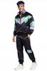 Strój dres lata 80 przebranie retro dresy kostium disco bluza vintage m