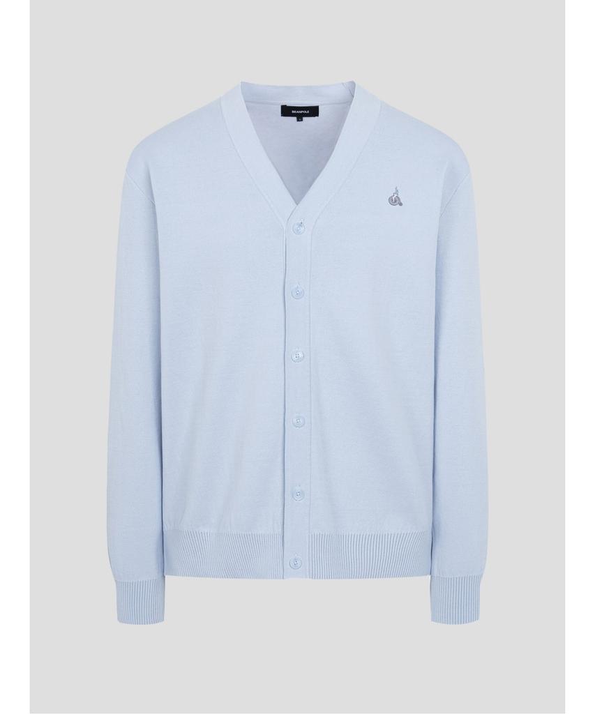 Beanpole Men [Essential] Cotton Barrel B Cardigan - Light Grey (Bc515Ae102)