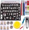 Deluxe Presser Foot Set: 32-62pcs Multifunctional Sewing Accessories for Home Machines